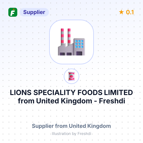 LIONS SPECIALITY FOODS LIMITED – summary card, no photo uploaded yet