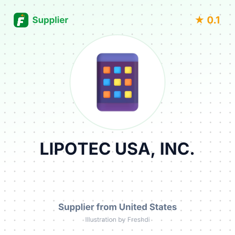 LIPOTEC USA, INC. – summary card, no photo uploaded yet