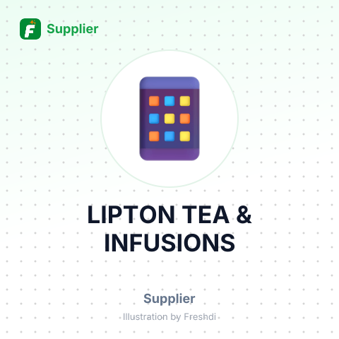 LIPTON TEA & INFUSIONS – summary card, no photo uploaded yet