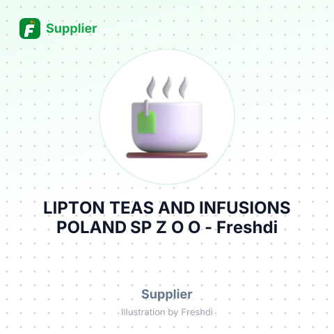 LIPTON TEAS AND INFUSIONS POLAND SP Z O O – summary card, no photo uploaded yet