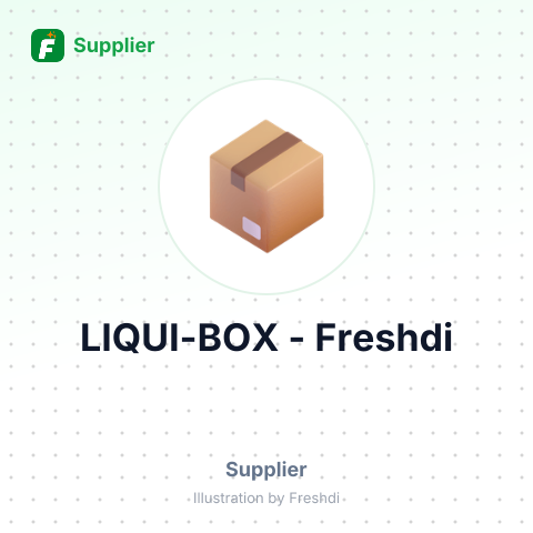 LIQUI-BOX – summary card, no photo uploaded yet