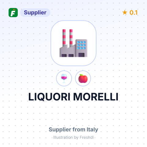 LIQUORI MORELLI – summary card, no photo uploaded yet