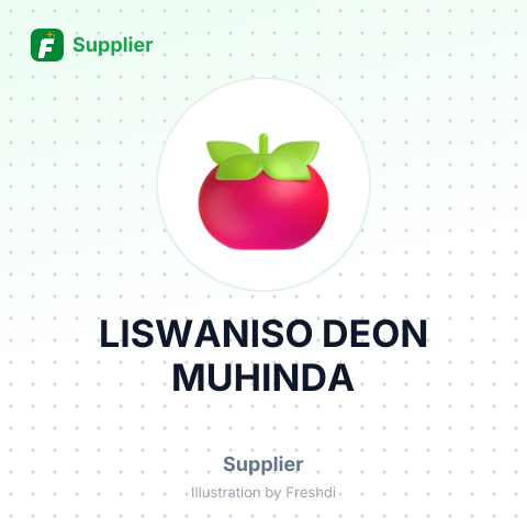 LISWANISO DEON MUHINDA – summary card, no photo uploaded yet