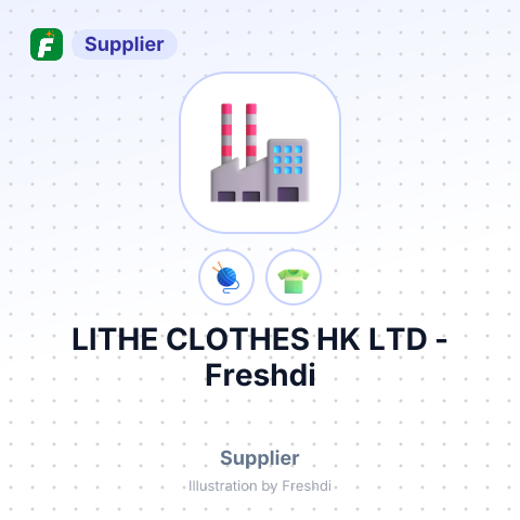 LITHE CLOTHES HK LTD – summary card, no photo uploaded yet
