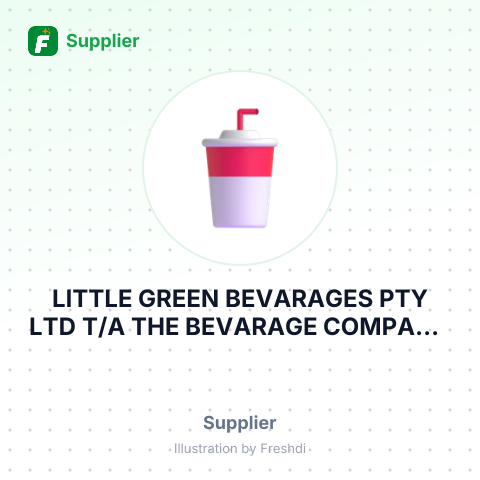 LITTLE GREEN BEVARAGES PTY LTD T/A THE BEVARAGE COMPANY – summary card, no photo uploaded yet