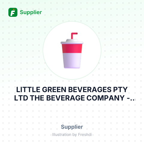 LITTLE GREEN BEVERAGES PTY LTD THE BEVERAGE COMPANY – summary card, no photo uploaded yet