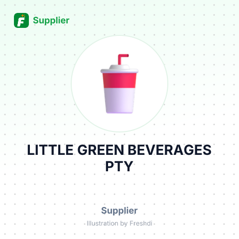 LITTLE GREEN BEVERAGES PTY – summary card, no photo uploaded yet