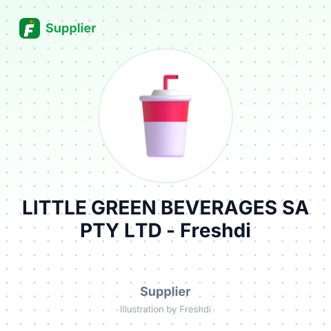 LITTLE GREEN BEVERAGES SA PTY LTD – summary card, no photo uploaded yet