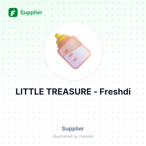 LITTLE TREASURE – summary card, no photo uploaded yet