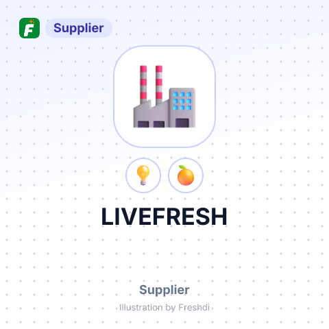 LIVEFRESH – summary card, no photo uploaded yet