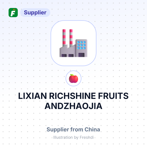 LIXIAN RICHSHINE FRUITS ANDZHAOJIA – summary card, no photo uploaded yet