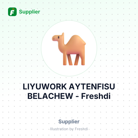 LIYUWORK AYTENFISU BELACHEW – summary card, no photo uploaded yet