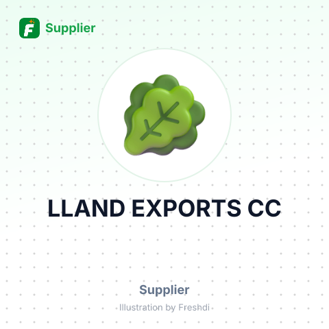 LLAND EXPORTS CC – summary card, no photo uploaded yet