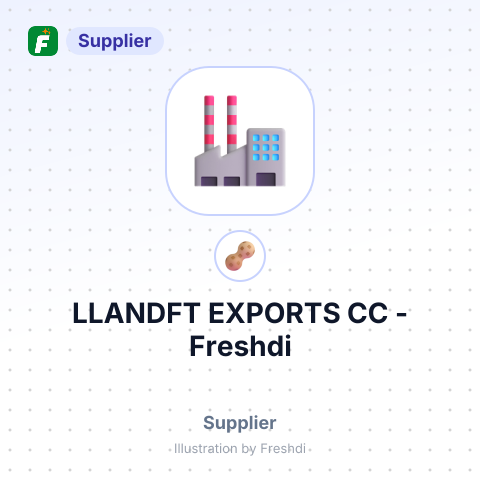 LLANDFT EXPORTS CC – summary card, no photo uploaded yet
