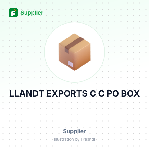 LLANDT EXPORTS C C PO BOX – summary card, no photo uploaded yet