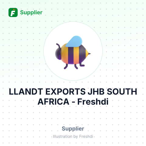 LLANDT EXPORTS JHB SOUTH AFRICA – summary card, no photo uploaded yet