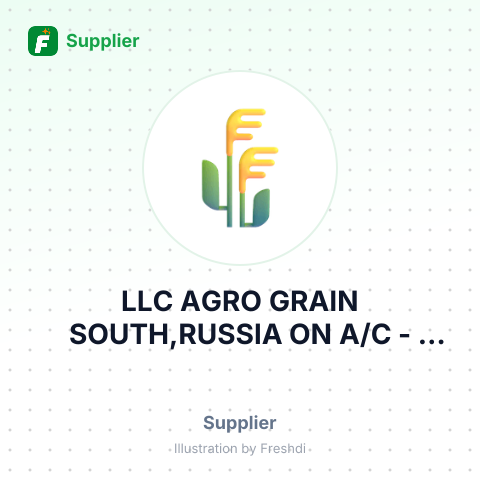 LLC AGRO GRAIN SOUTH,RUSSIA ON A/C – summary card, no photo uploaded yet