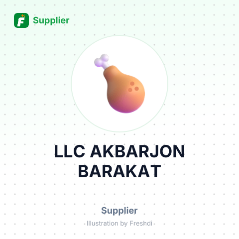 LLC AKBARJON BARAKAT – summary card, no photo uploaded yet