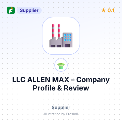 LLC ALLEN MAX – summary card, no photo uploaded yet
