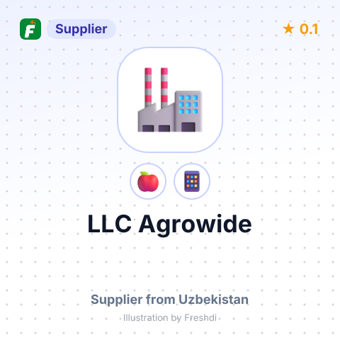 LLC Agrowide  – summary card, no photo uploaded yet