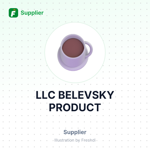 LLC BELEVSKY PRODUCT – summary card, no photo uploaded yet
