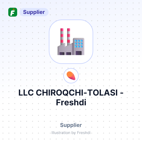 LLC CHIROQCHI-TOLASI – summary card, no photo uploaded yet