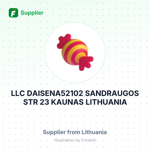 LLC DAISENA52102 SANDRAUGOS STR 23 KAUNAS LITHUANIA – summary card, no photo uploaded yet