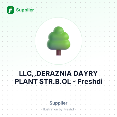 LLC,,DERAZNIA DAYRY PLANT STR.B.OL – summary card, no photo uploaded yet