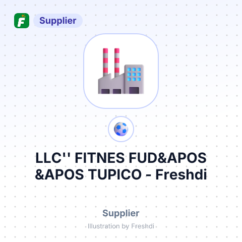 LLC'' FITNES FUD&APOS &APOS TUPICO – summary card, no photo uploaded yet