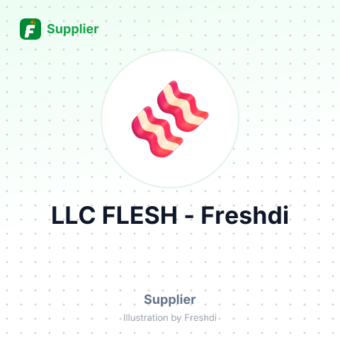 LLC FLESH – summary card, no photo uploaded yet