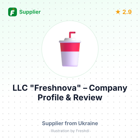 LLC "Freshnova" – summary card, no photo uploaded yet