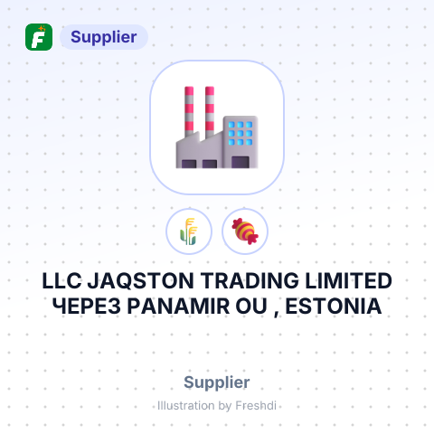 LLC JAQSTON TRADING LIMITED ЧЕРЕЗ PANAMIR OU , ESTONIA – summary card, no photo uploaded yet