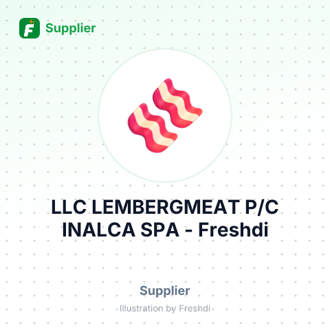 LLC LEMBERGMEAT P/C INALCA SPA – summary card, no photo uploaded yet