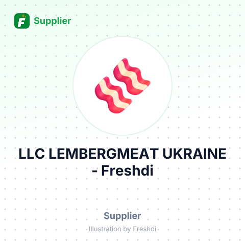 LLC LEMBERGMEAT UKRAINE – summary card, no photo uploaded yet