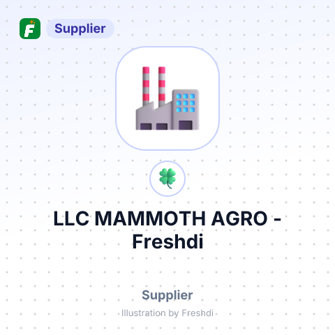 LLC MAMMOTH AGRO – summary card, no photo uploaded yet