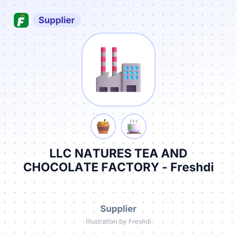 LLC NATURES TEA AND CHOCOLATE FACTORY – summary card, no photo uploaded yet