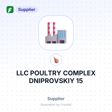 LLC POULTRY COMPLEX DNIPROVSKIY 15 – summary card, no photo uploaded yet