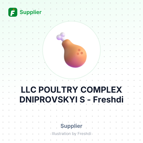 LLC POULTRY COMPLEX DNIPROVSKYI S – summary card, no photo uploaded yet