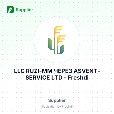 LLC RUZI-MM ЧЕРЕЗ ASVENT-SERVICE LTD – summary card, no photo uploaded yet