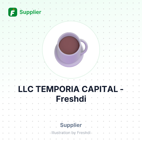 LLC TEMPORIA CAPITAL – summary card, no photo uploaded yet
