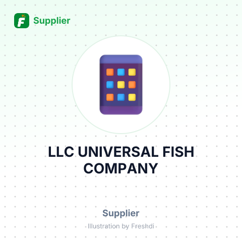LLC UNIVERSAL FISH COMPANY – summary card, no photo uploaded yet