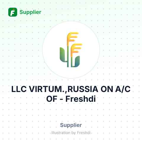 LLC VIRTUM.,RUSSIA ON A/C OF – summary card, no photo uploaded yet