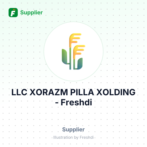 LLC XORAZM PILLA XOLDING – summary card, no photo uploaded yet