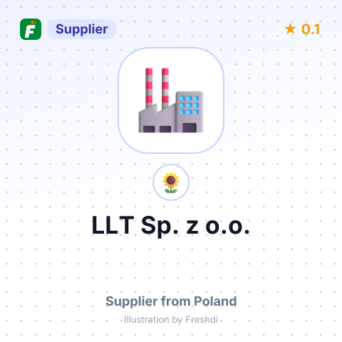 LLT Sp. z o.o.  – summary card, no photo uploaded yet