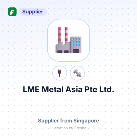 LME Metal Asia Pte Ltd. – summary card, no photo uploaded yet