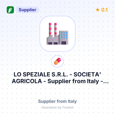LO SPEZIALE S.R.L. - SOCIETA' AGRICOLA – summary card, no photo uploaded yet