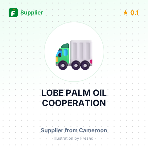LOBE PALM OIL COOPERATION – summary card, no photo uploaded yet