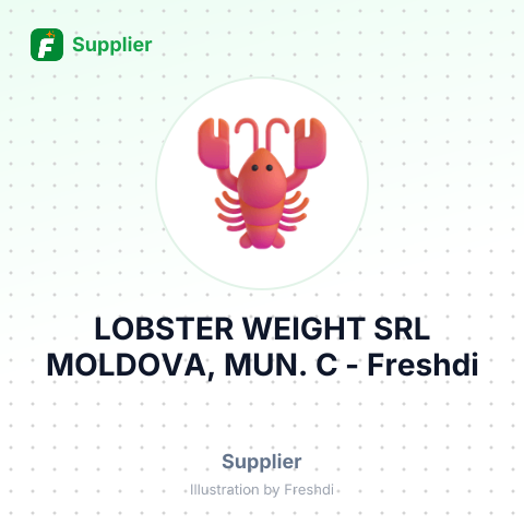 LOBSTER WEIGHT SRL MOLDOVA, MUN. C – summary card, no photo uploaded yet