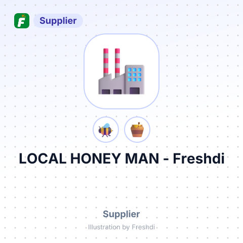 LOCAL HONEY MAN – summary card, no photo uploaded yet
