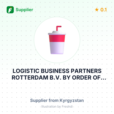 LOGISTIC BUSINESS PARTNERS ROTTERDAM B.V. BY ORDER OF: FURGO LLC. – summary card, no photo uploaded yet
